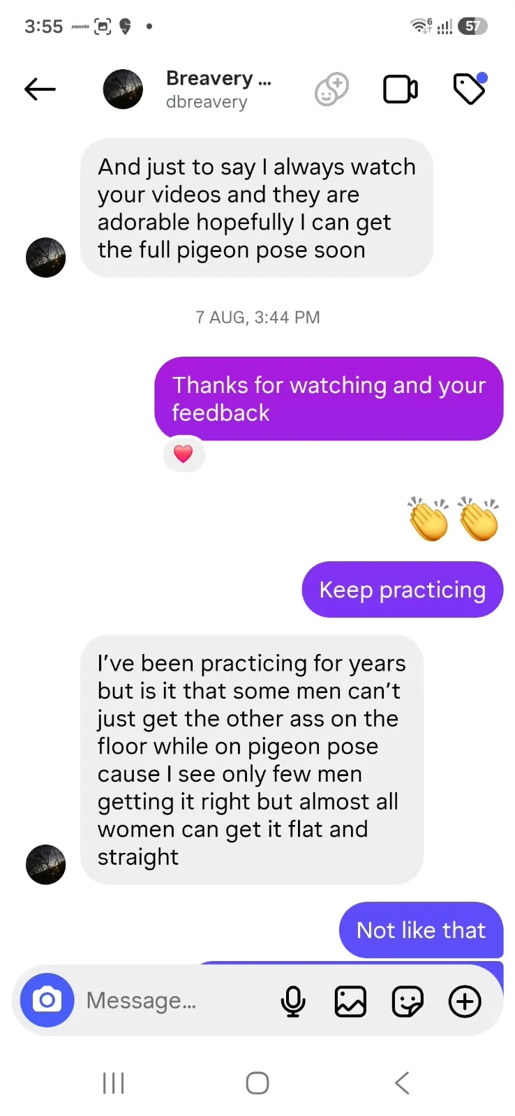 Instagram feedback 4