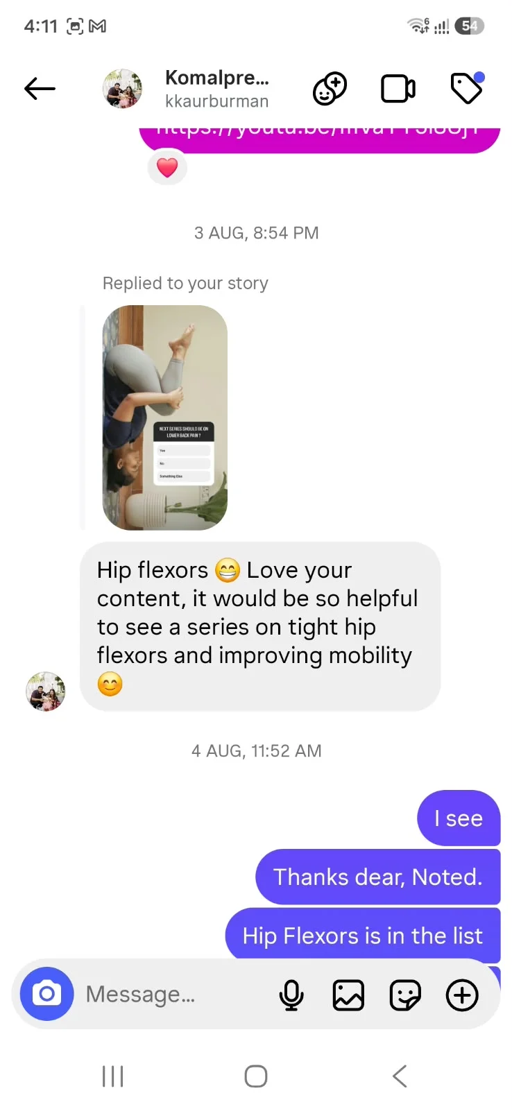 Instagram feedback 6